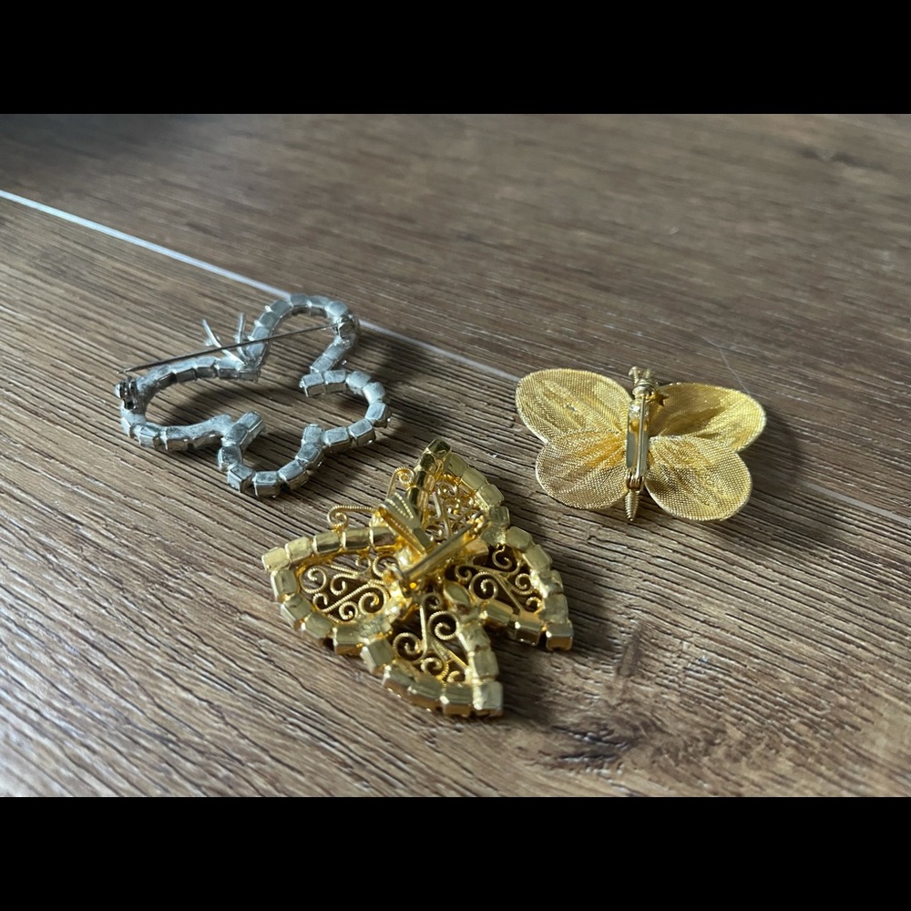 Beautiful Vintage Butterfly Brooch Bundle - Picture 5 of 12